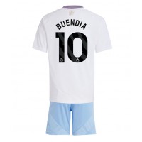 Maglie da calcio Aston Villa Emiliano Buendia #10 Seconda Maglia Bambino 2024-25 Manica Corta (+ Pantaloni corti)